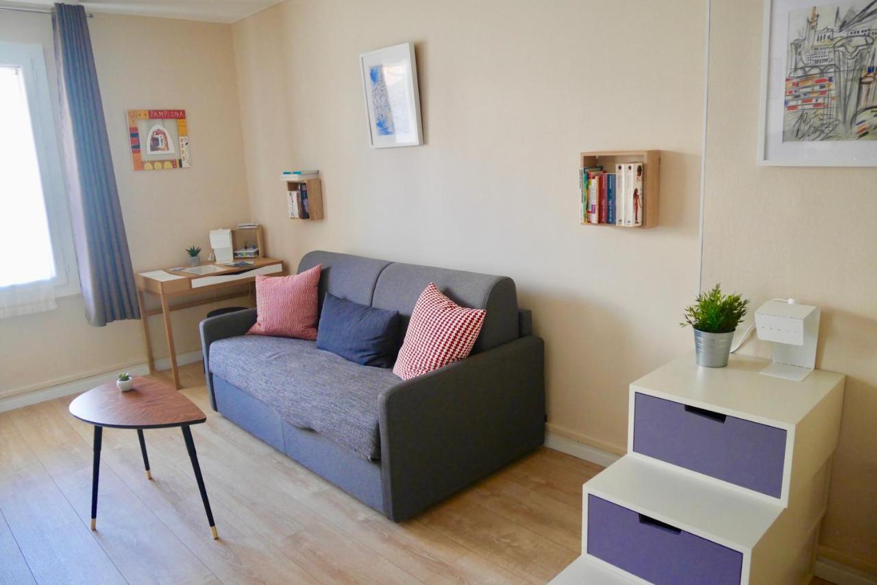 Appartement Studio avec balcon amenage et wifi a Marseille a 2 km de la plage Extérieur photo