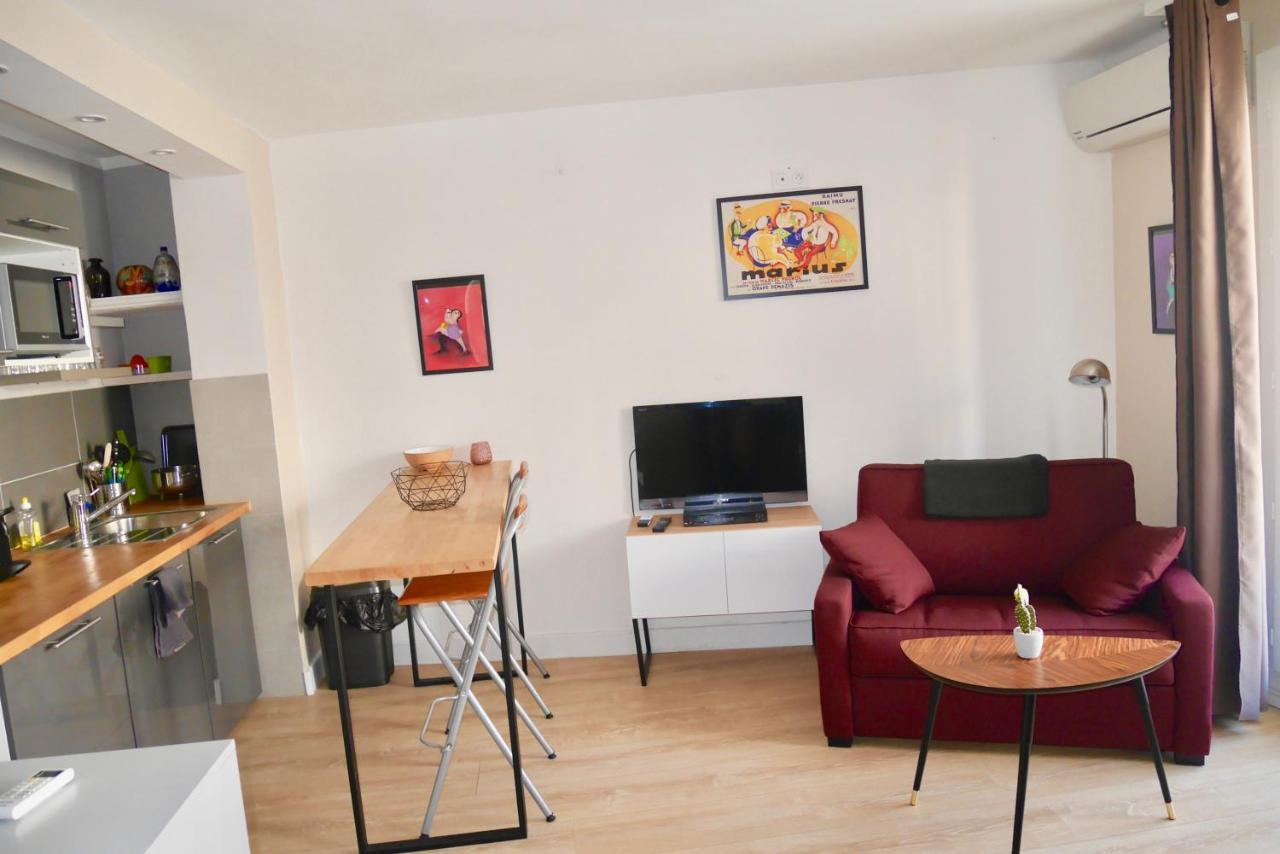Appartement Studio avec balcon amenage et wifi a Marseille a 2 km de la plage Extérieur photo